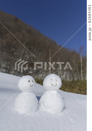 雪だるま 雪だるま 62684361