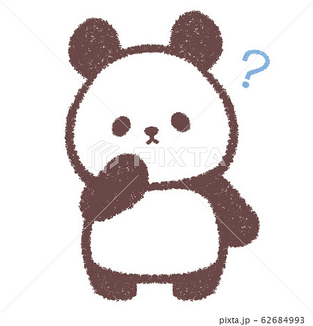 Panda Hatena Stock Illustration