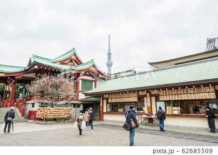 曇り空　亀戸天神 62685509