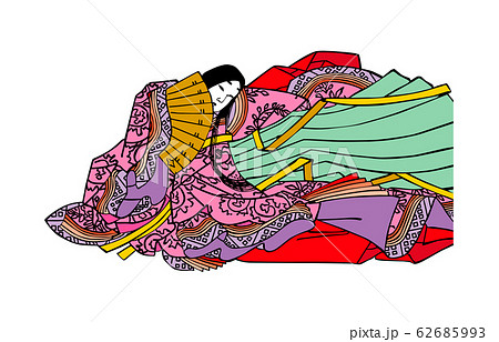 今様百人一首吾妻錦歌人90殷富門院大輔 62685993