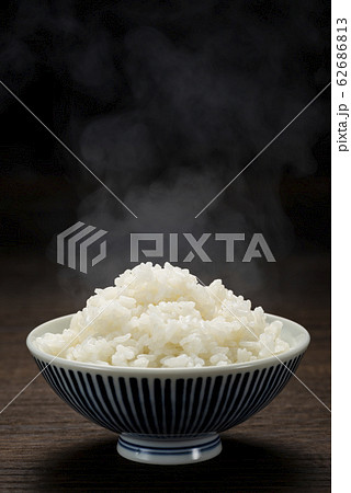炊きたてのご飯 コピースペース 62686813