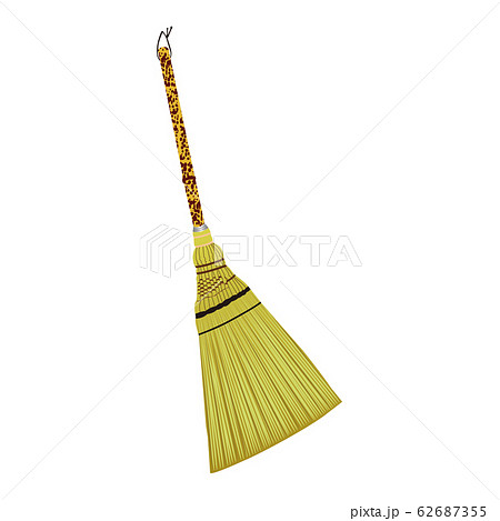 ほうきのイラスト素材