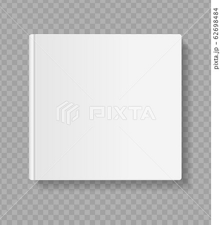 Realistic Detailed 3d Empty Book Template Album Vertical Orientation. Vector 62698484