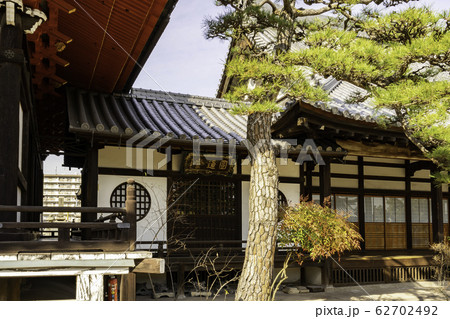 観音寺 円通堂 広島県福山市の写真素材