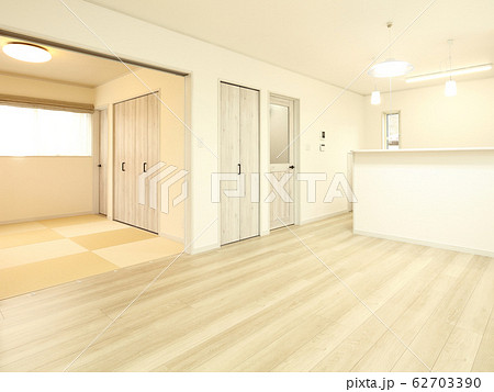 新築住宅 ＬＤＫと和室 62703390