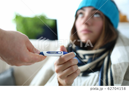 Woman treated at home 62704158