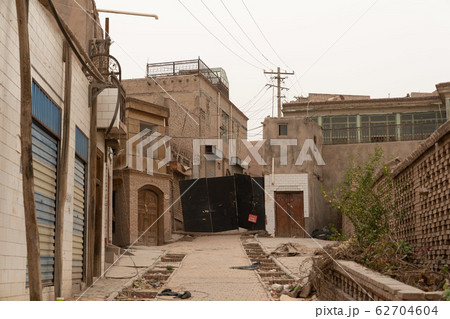 喀什古城 ウイグル 62704604