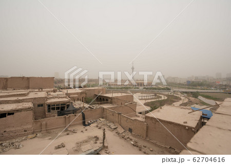 喀什古城 ウイグル 62704616