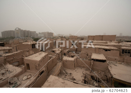 喀什古城 ウイグル 62704625