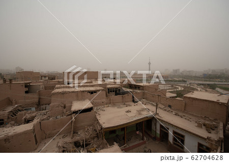 喀什古城 ウイグル 62704628