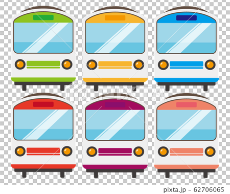 電車　列車　鉄道　アイコン 62706065
