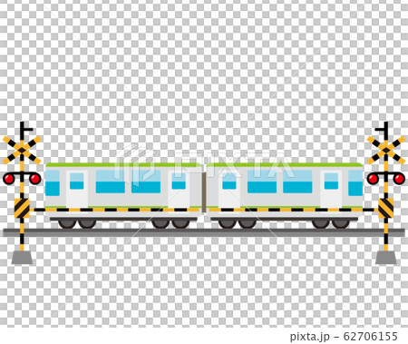 Railroad crossing train train railway icon 62706155
