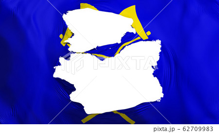 Tattered Saint Helier city flag Tattered Saint Helier city flag 62709983