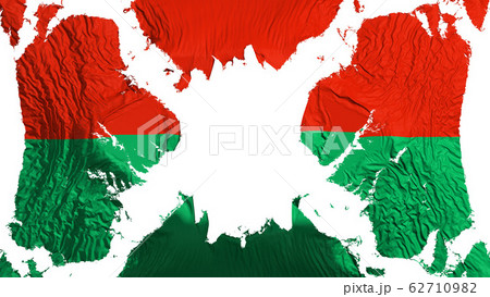 Lapaz torn flag fluttering in the wind Lapaz torn flag fluttering in the wind 62710982