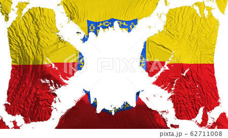 Bogota torn flag fluttering in the wind Bogota torn flag fluttering in the wind 62711008