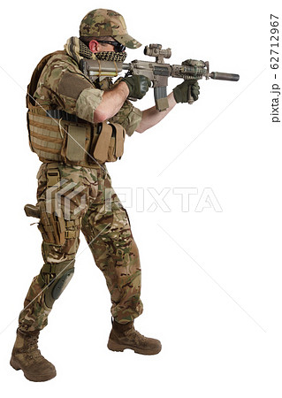 special force operator with carbine M4 special force operator with carbine M4 62712967