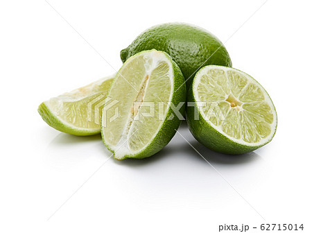 Lime Isolated on White Background Lime Isolated on White Background 62715014