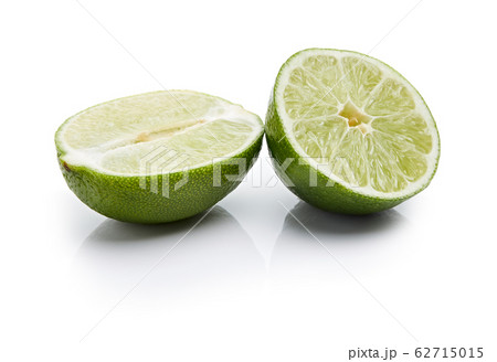 Lime Isolated on White Background 62715015