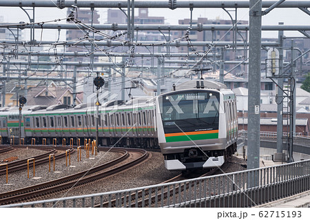 【宇都宮線　E233系　浦和駅】 62715193