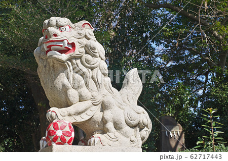 前鳥神社 狛犬 前鳥神社 狛犬 62717443
