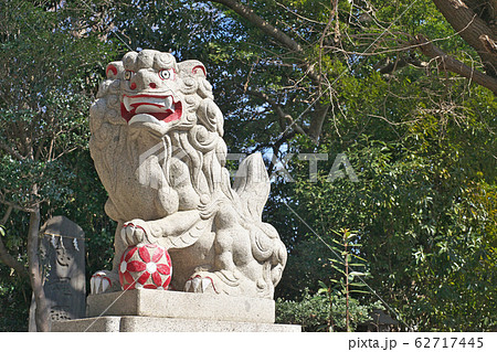 前鳥神社 狛犬 前鳥神社 狛犬 62717445