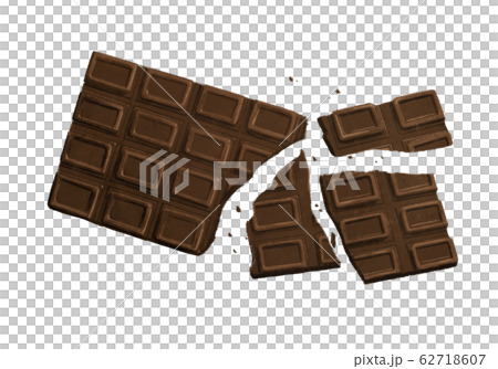 Broken plate chocolate Broken plate chocolate 62718607