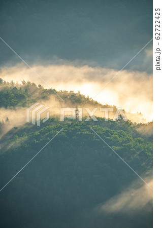 雲海と鉄塔 【長野県】 雲海と鉄塔 【長野県】 62722425