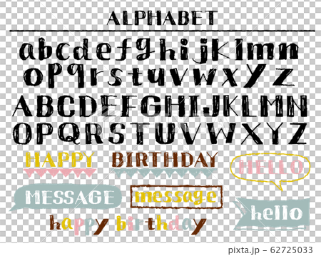 Handwritten alphabet Handwritten alphabet 62725033