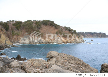 浪打崎から真崎海岸方面を望む 浪打崎から真崎海岸方面を望む 62726351