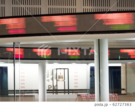 東証アローズのチッカー 62727363