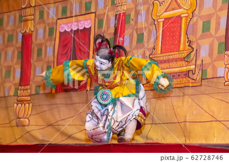 ミャンマー　バガン人形劇 62728746