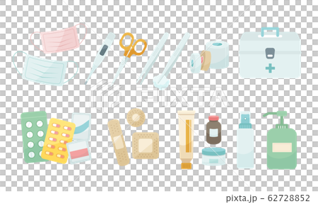 衛生用品イラストのイラスト素材