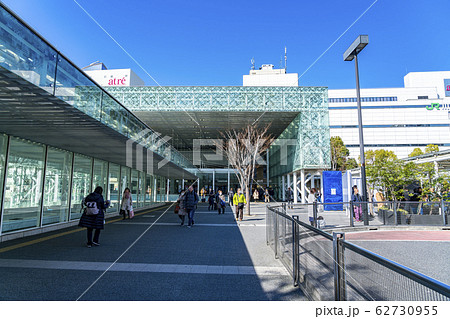【神奈川県】川崎駅前の風景　東口 62730955