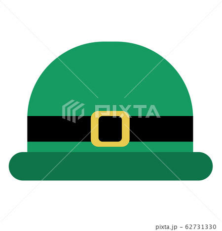 Green leprechaun bowler hat - traditional symbol Green leprechaun bowler hat - traditional symbol 62731330