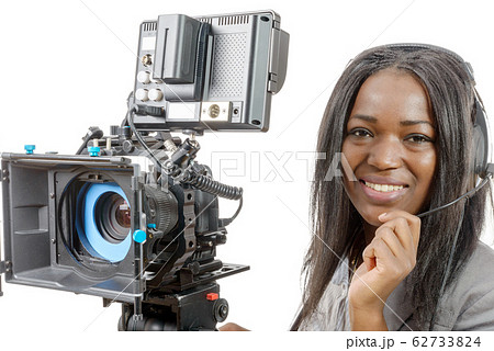 young African American women with professional 62733824