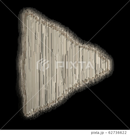 Shapeless figure made of industrial metal 3D Shapeless figure made of industrial metal 3D 62736622
