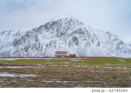 A church building and tomb grave with grass in A church building and tomb grave with grass in 62740264