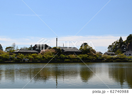 公園の池 62740988