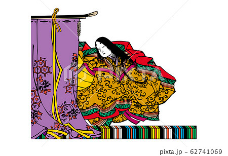 今様百人一首吾妻錦歌仙絵2持統天皇 62741069