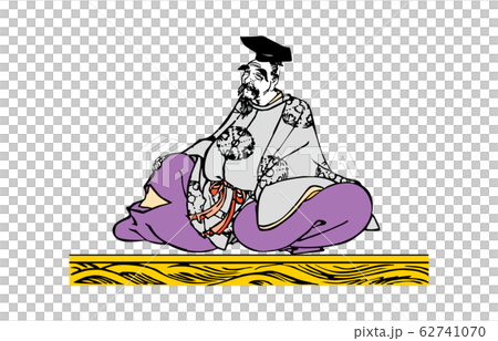 今様百人一首吾妻錦歌仙絵3柿本人麿 62741070