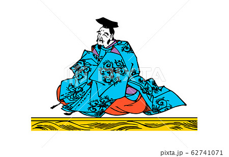今様百人一首吾妻錦歌仙絵4山部赤人 今様百人一首吾妻錦歌仙絵4山部赤人 62741071