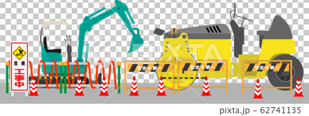 工地壓路機和挖掘機2 工地壓路機和挖掘機2 62741135