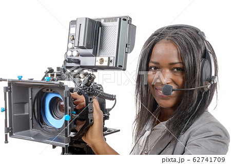 young African American women with professional 62741709