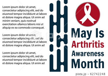 May is National Arthritis Awareness Month. Holiday concept. Template for background, banner, card 62742248