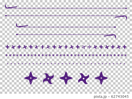 Ninja goods decoration Kei Shuriken Kusarigama 62743045