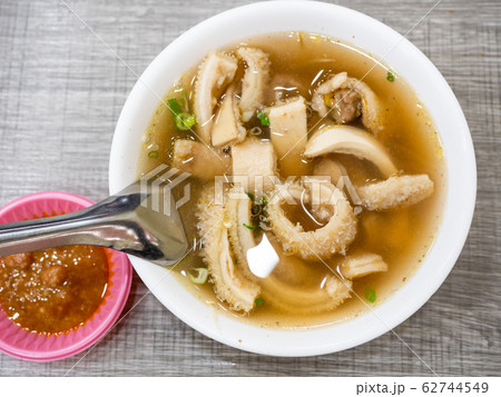 beef tripe soup on table 62744549