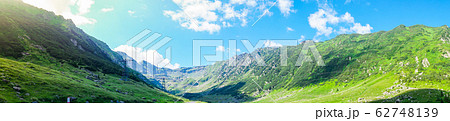 Dramatic summer landscape with the river in the Dramatic summer landscape with the river in the 62748139
