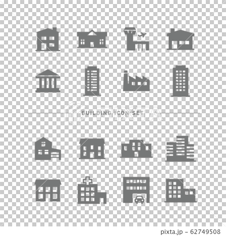 BUILDING ICON SET 62749508