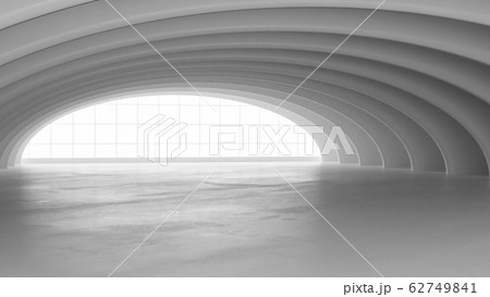 Abstract modern white metal airship hangar roof structure of modern building futuristic 3d render illustration Abstract modern white metal airship hangar roof structure of modern building futuristic 3d render illustration 62749841