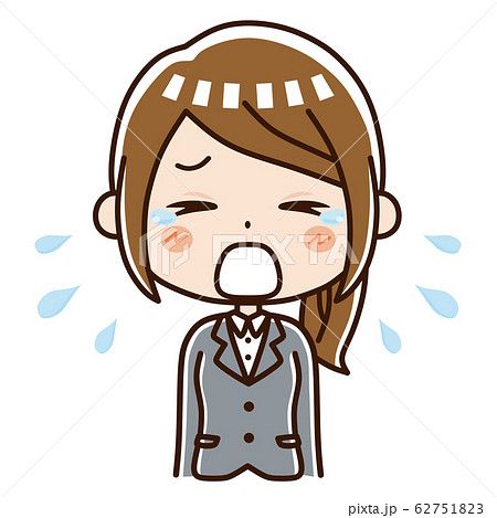 大泣きするビジネスウーマン 62751823